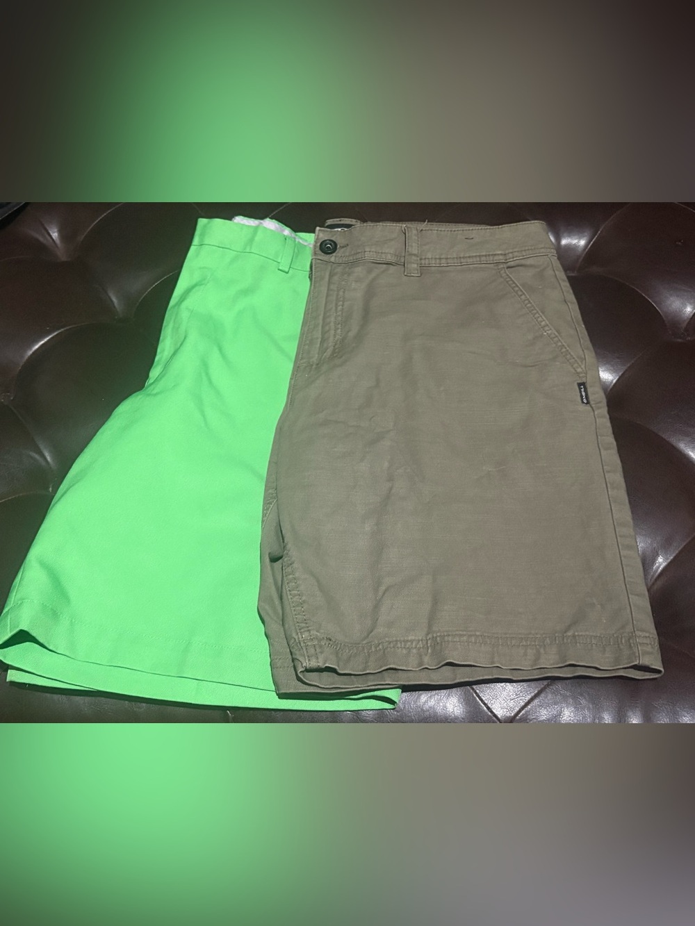 Men’s O’Neill Shorts & Louis Raphael Green Golf Bermuda Shorts